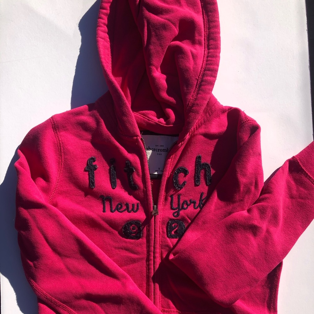 abercrombie kids sweatshirt jacket